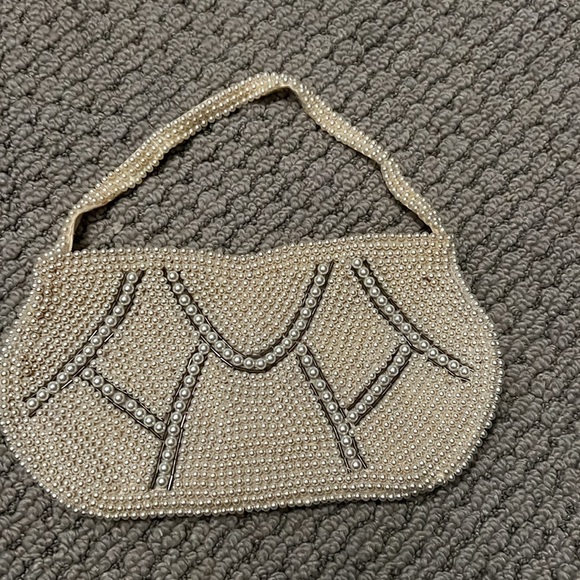 Pearl Beaded Purse - Picture 2 of 5